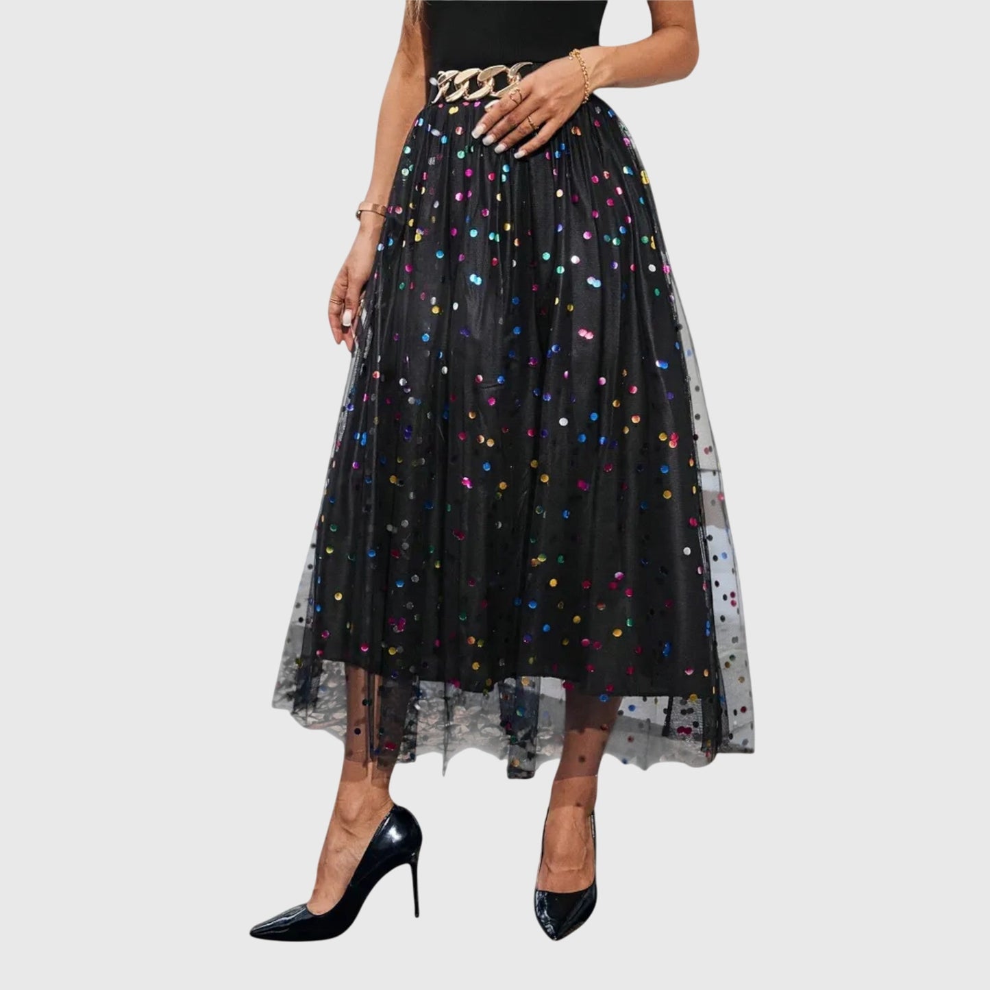 Suri | Pleated Midi Skirt