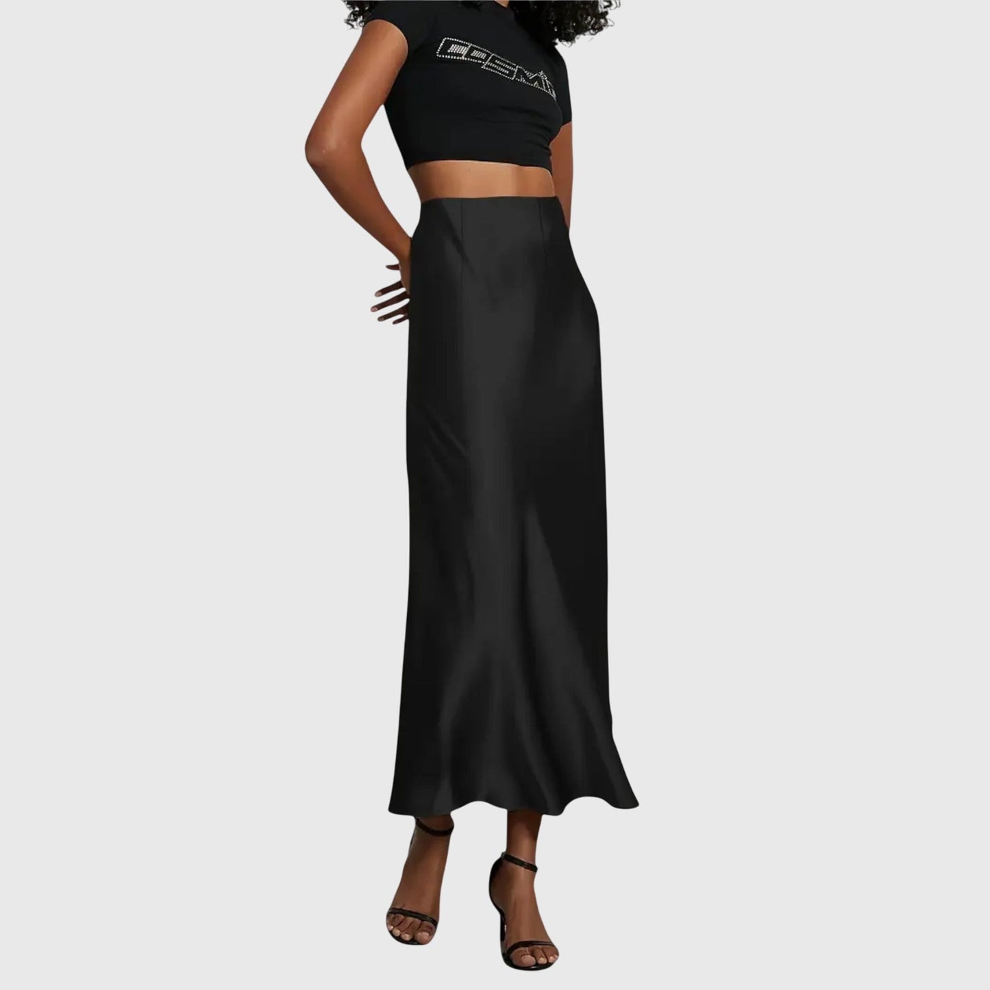 Liv | Fishtail Maxi Skirt