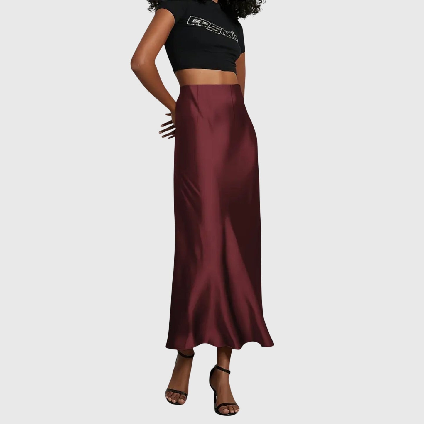 Liv | Fishtail Maxi Skirt