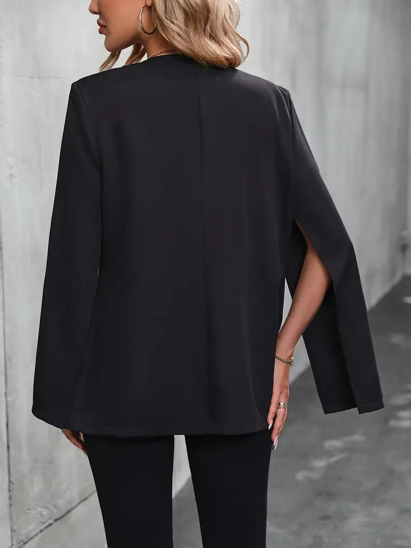 Wynne | Cape Sleeve Tailored Blazer