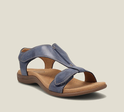 Bertille | Adjustable-Strap Flat Sandals
