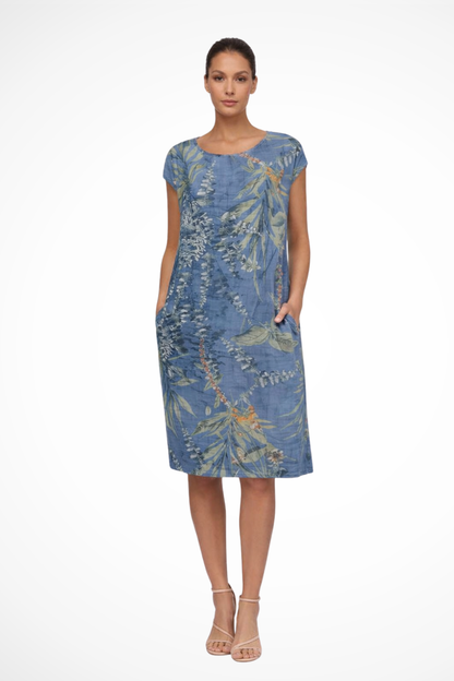 Willow | Printed Summer Midi Dress