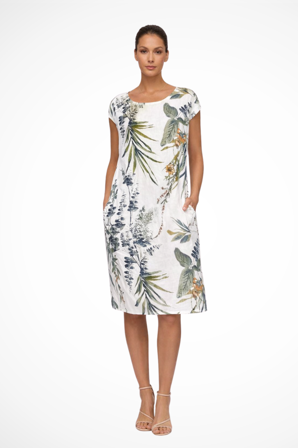 Willow | Printed Summer Midi Dress