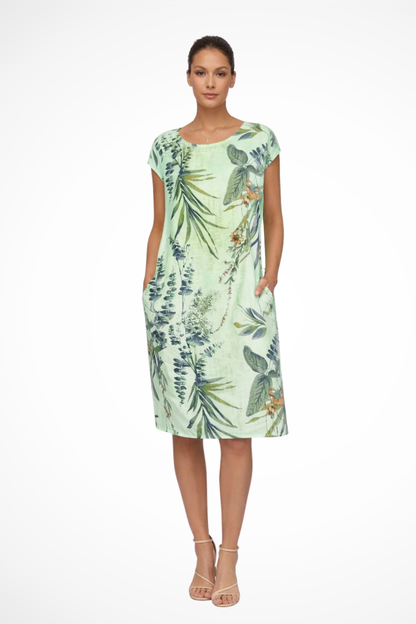 Willow | Printed Summer Midi Dress