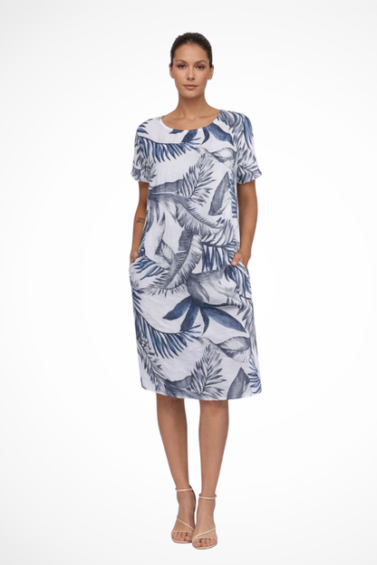 Willow | Printed Summer Midi Dress