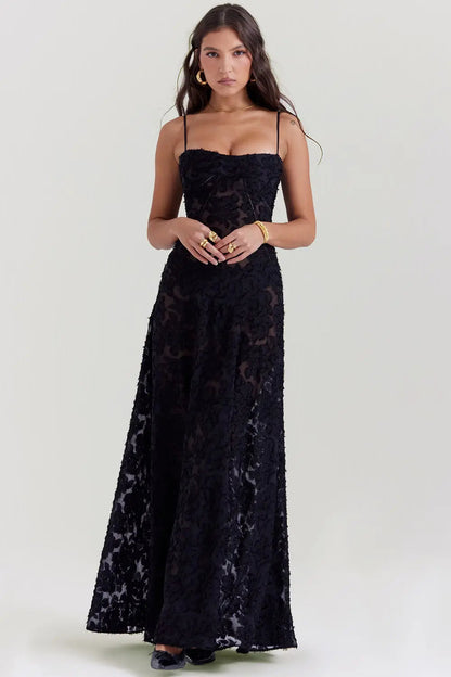 Ninon | Open-Back Summer Maxi Dress