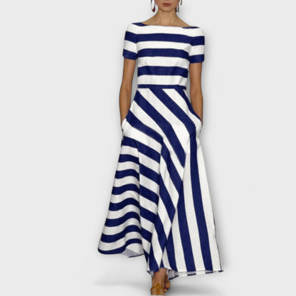 Bria | Striped Summer Maxi Dress