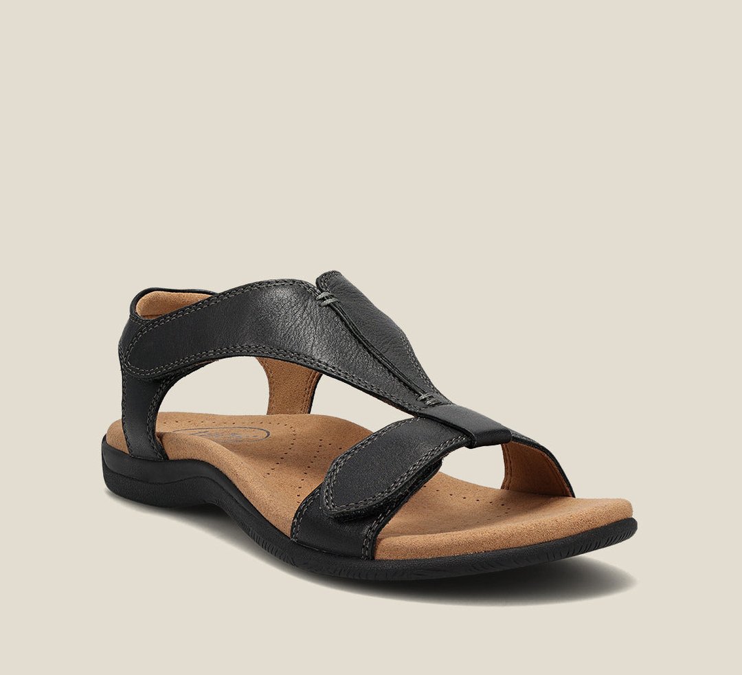 Bertille | Adjustable-Strap Flat Sandals