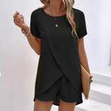 Sabeline | Wrap Top & Shorts Co-ord Set