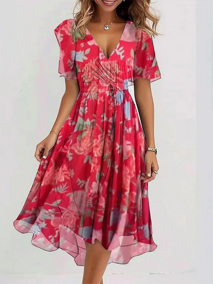 Matilda | Boho Summer Midi Dress
