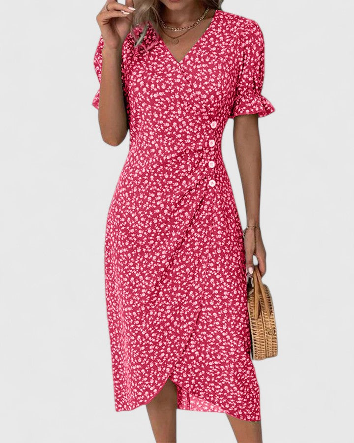 Kataryna | Sleeveless Summer Midi Dress