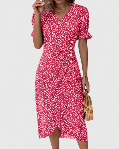 Kataryna | Sleeveless Summer Midi Dress