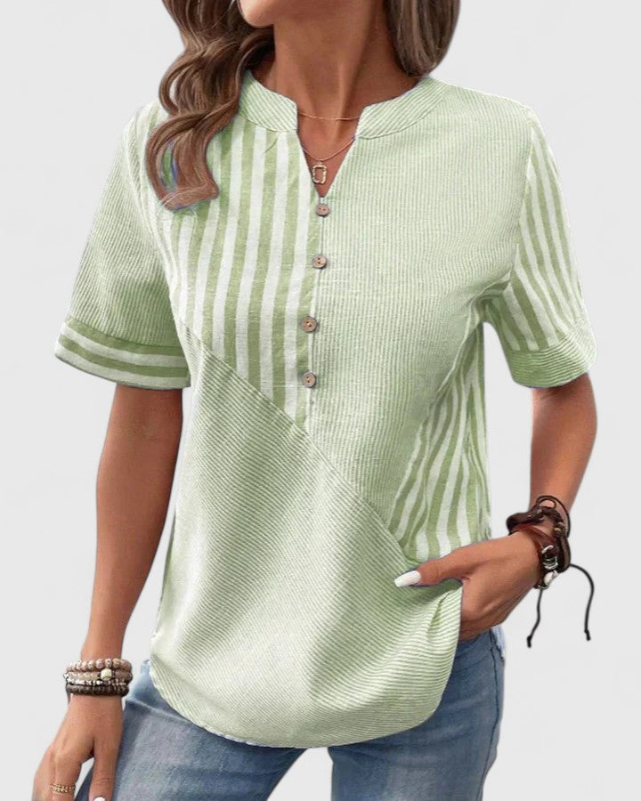 Marisol | Striped Relaxed Fit Blouse