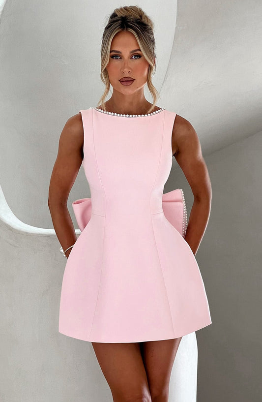 Kylie | Structured Wedding Guest Mini Dress