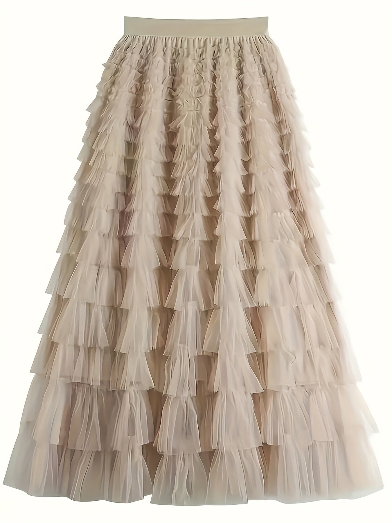 Amalia | Layered Tulle Maxi Skirt