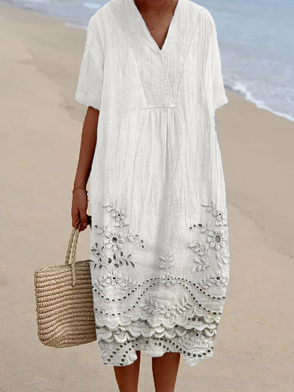 Mila | Breezy Summer Midi Dress