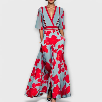 Margot | Sleeved Formal Maxi Dress