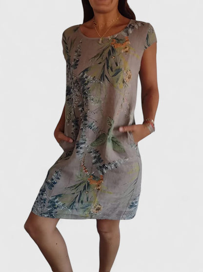 Elowen | Floral Summer Midi Dress