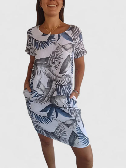 Elowen | Floral Summer Midi Dress
