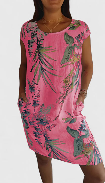 Elowen | Floral Summer Midi Dress