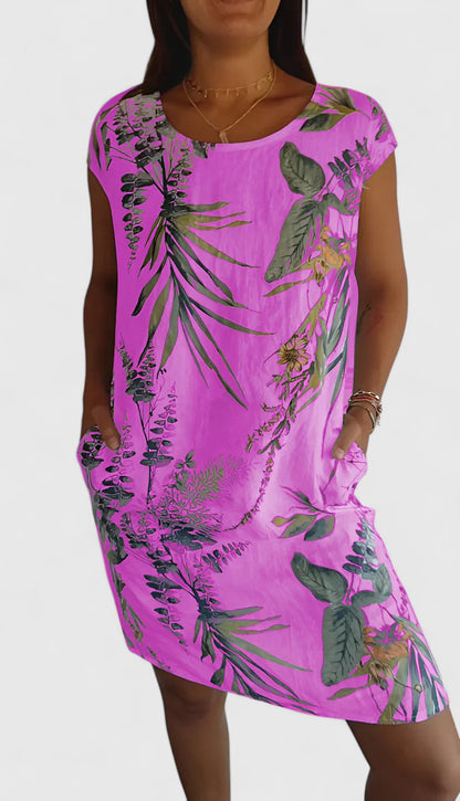 Elowen | Floral Summer Midi Dress