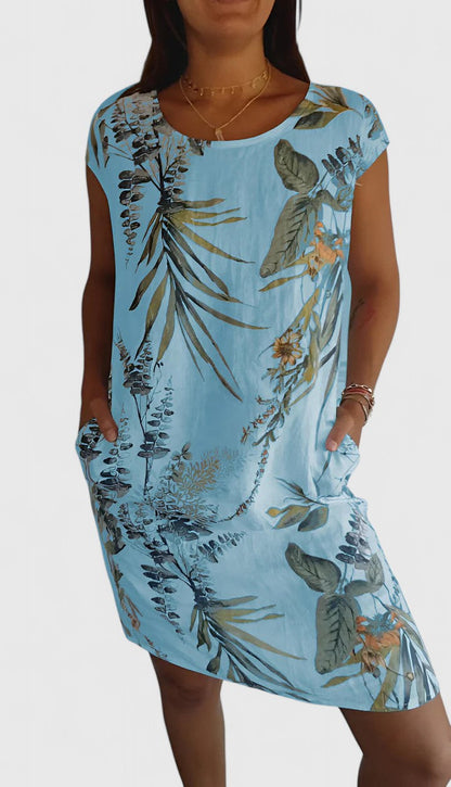 Elowen | Floral Summer Midi Dress