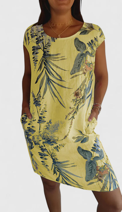 Elowen | Floral Summer Midi Dress