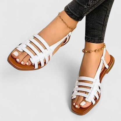 Solene | Open-Toe Slingback Sandals