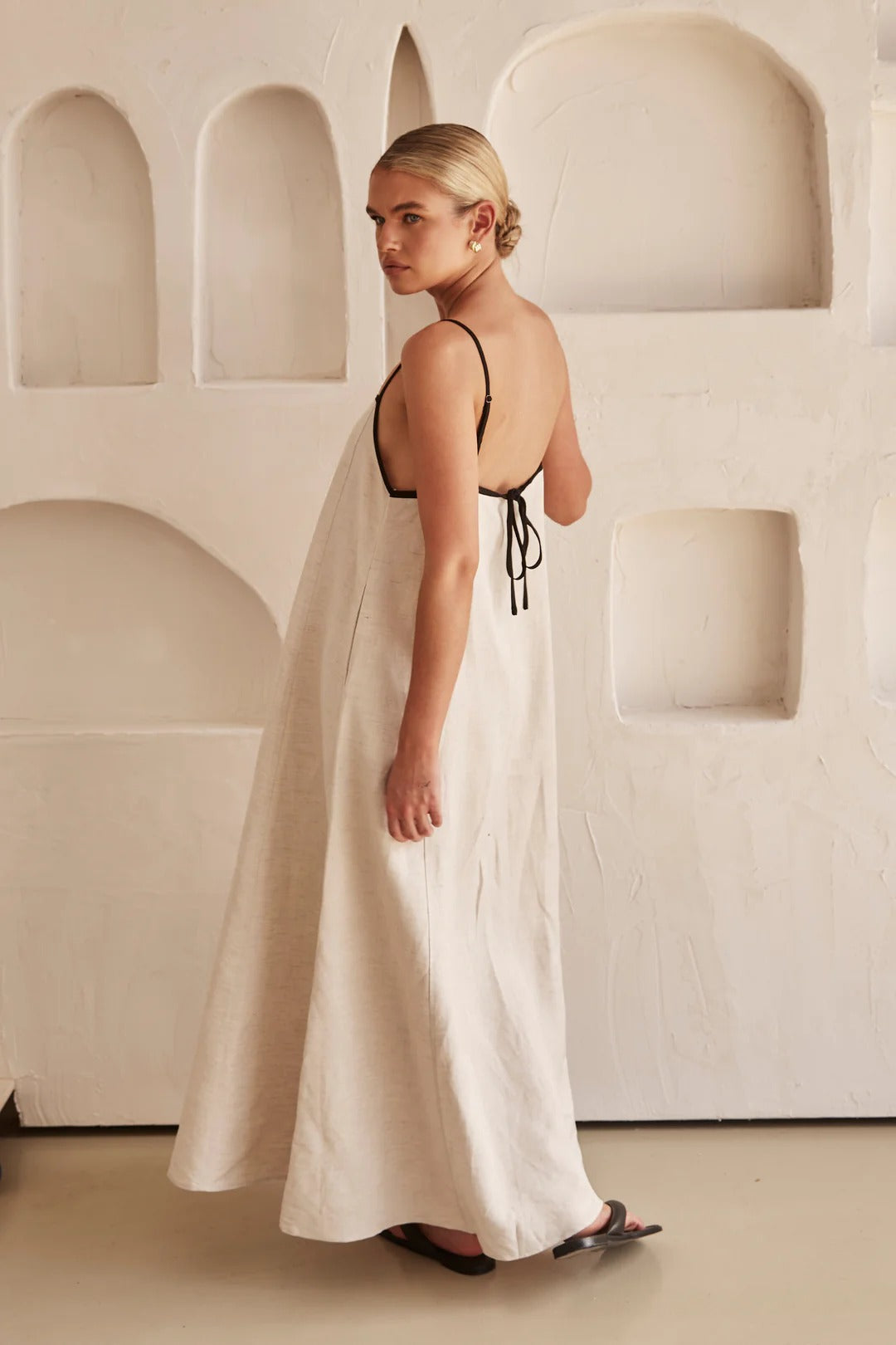 Juliet | Spaghetti Strap Wedding Guest Maxi Dress