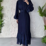 Sabrina | Mesh-Panel Evening Gown