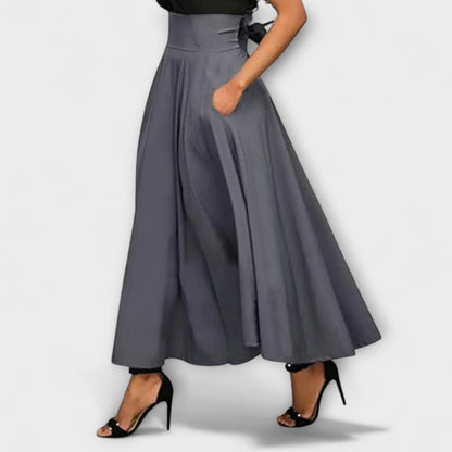 Larissa | High Waist Flowing Maxi Skirt