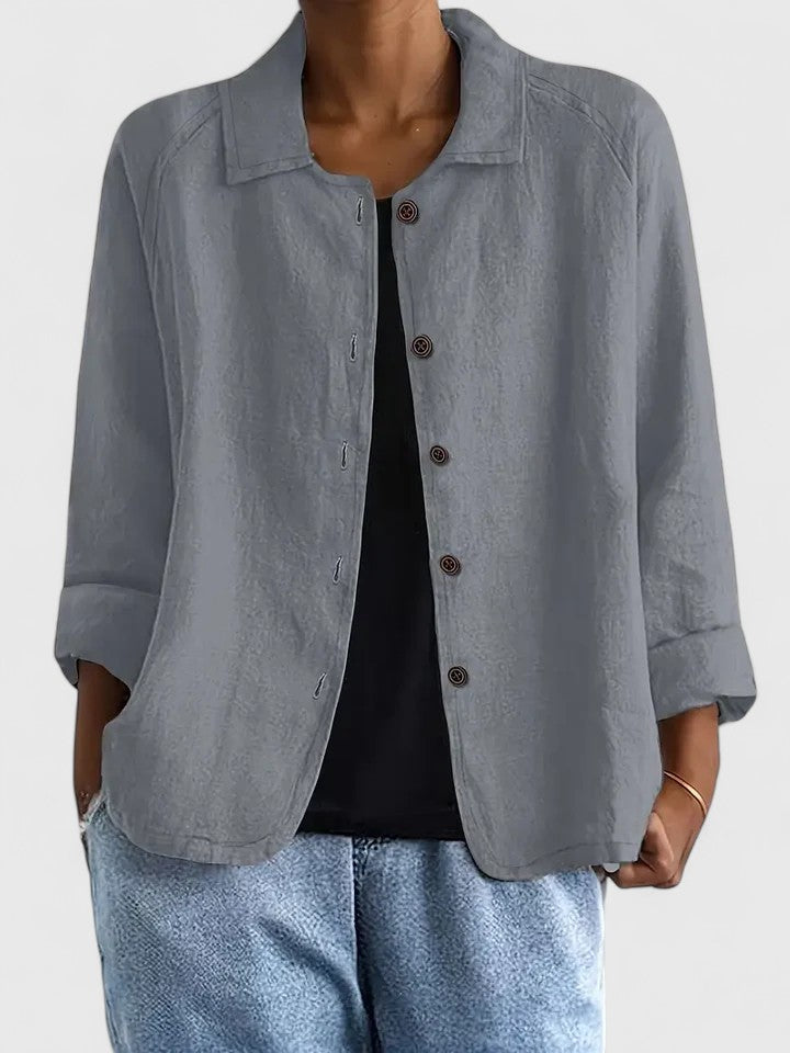 Lorenza | Open Front Layered Cardigan Top