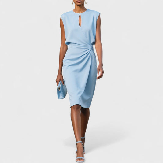 Celiane | Elegant Midi Dress for Work and Events