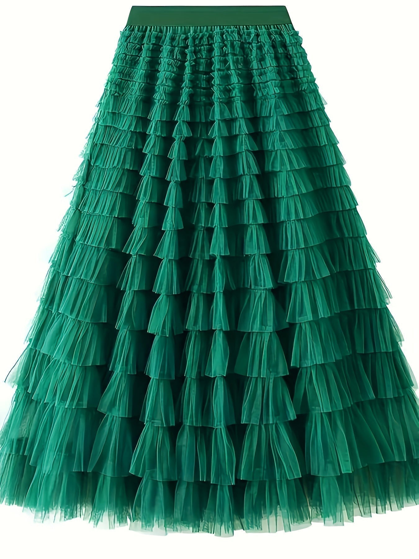 Amalia | Layered Tulle Maxi Skirt