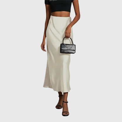 Liv | Fishtail Maxi Skirt