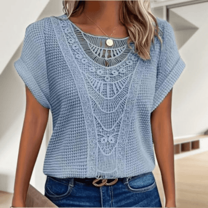 Joséphine | Vintage Lace Detail Top