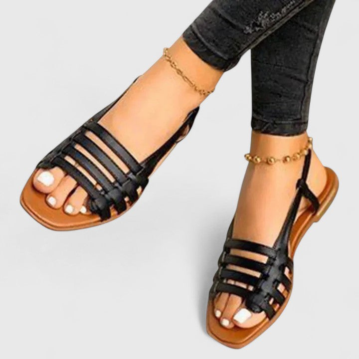 Solene | Open-Toe Slingback Sandals