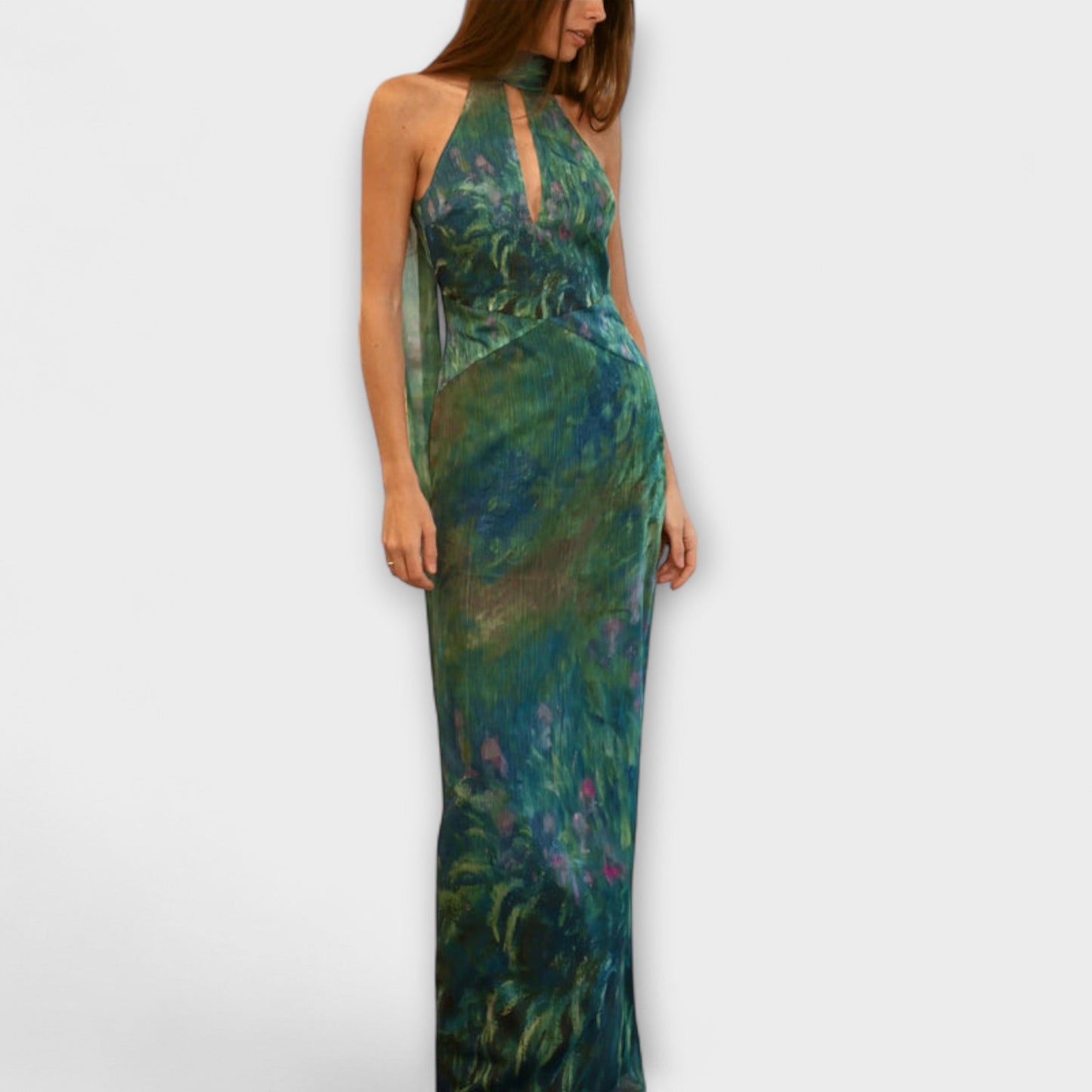 Francesca | Chiffon Wedding Guest Maxi Dress