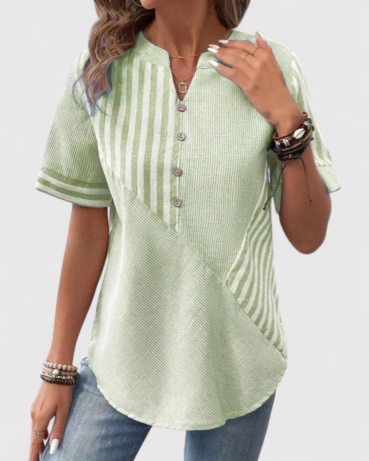 Marisol | Striped Relaxed Fit Blouse