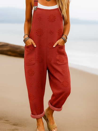 Meryl | Floral Belted Jumpsuit