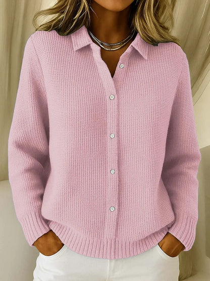 Harriet | Longline Knit Button Cardigan