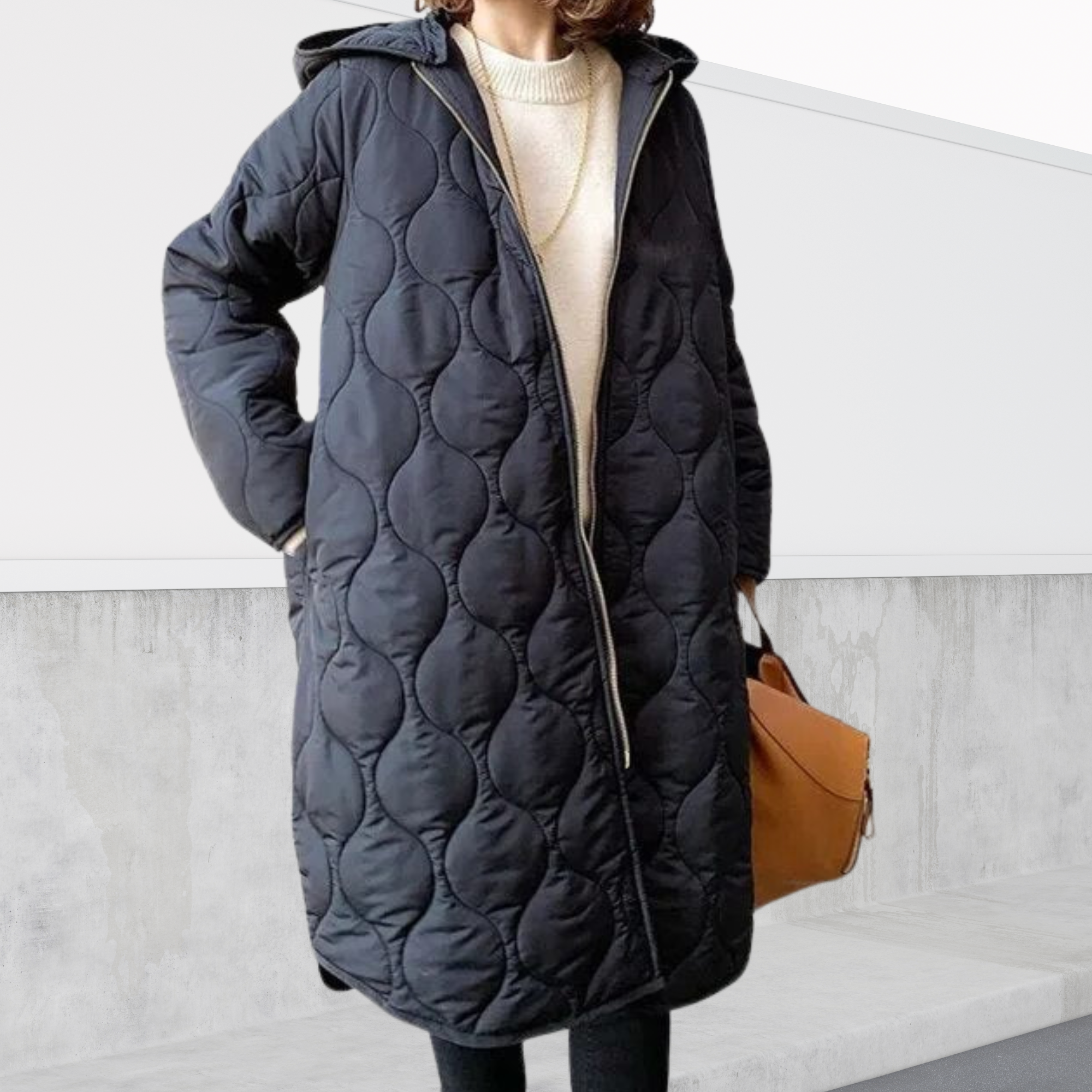Nordica | Oversized hooded Parka with details