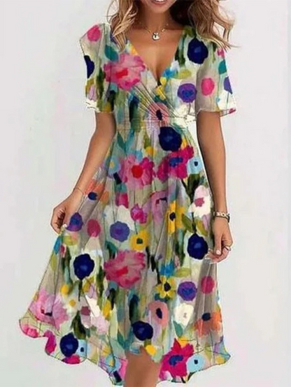 Matilda | Boho Summer Midi Dress