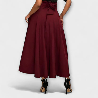 Larissa | High Waist Flowing Maxi Skirt