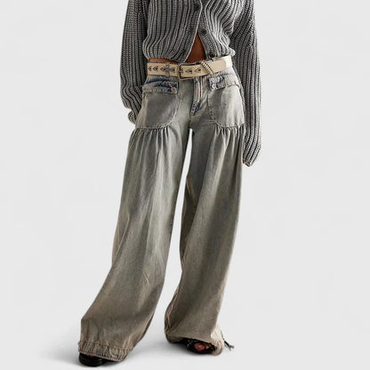 Liora | Boho Wide Leg Pants
