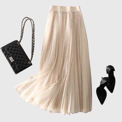 Sophia | Layered Tulle A-Line Skirt