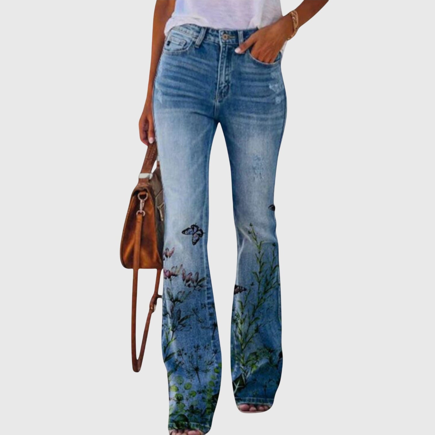 Flora | Floral Wide Leg Pants