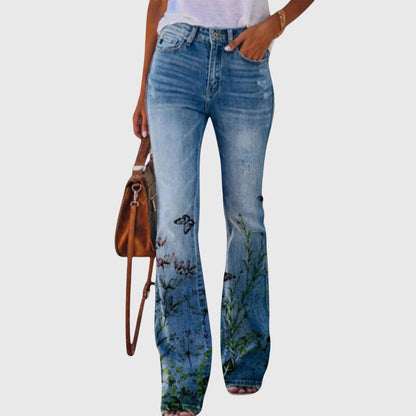 Flora | Floral Wide Leg Pants