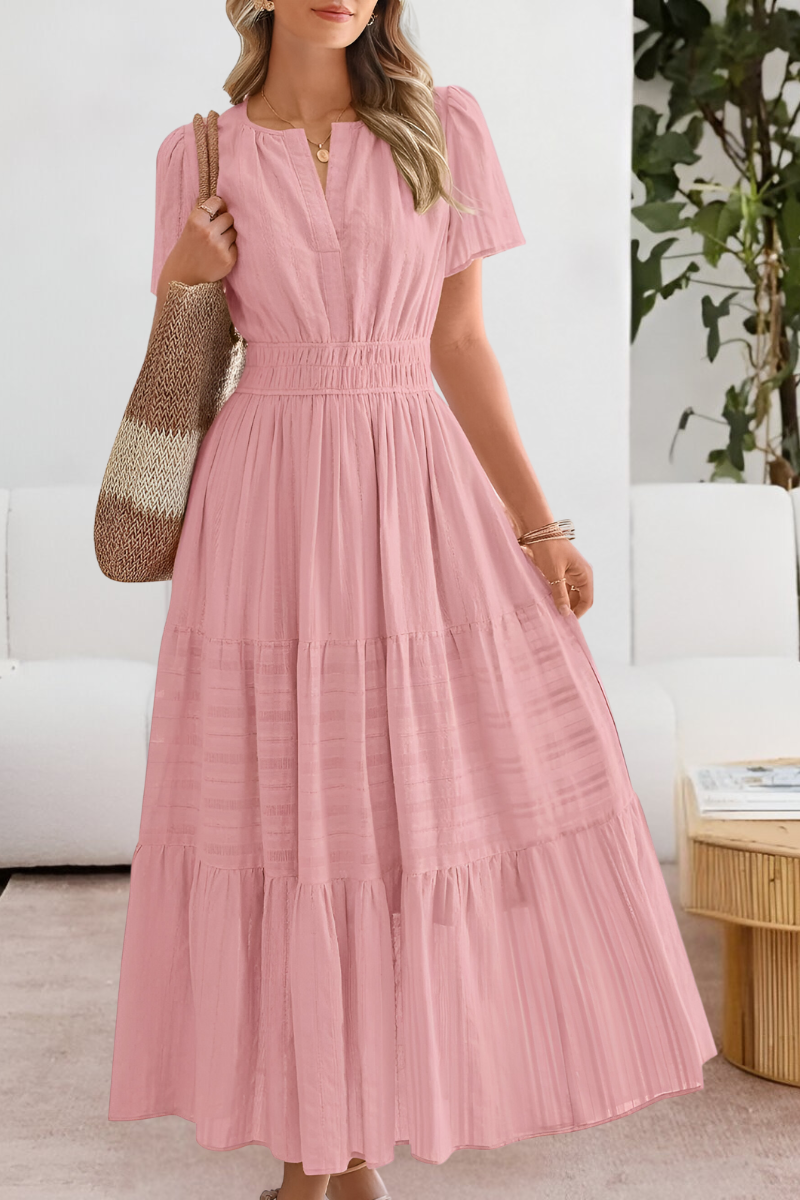 Pénélope | Flowing Boho Maxi Dress