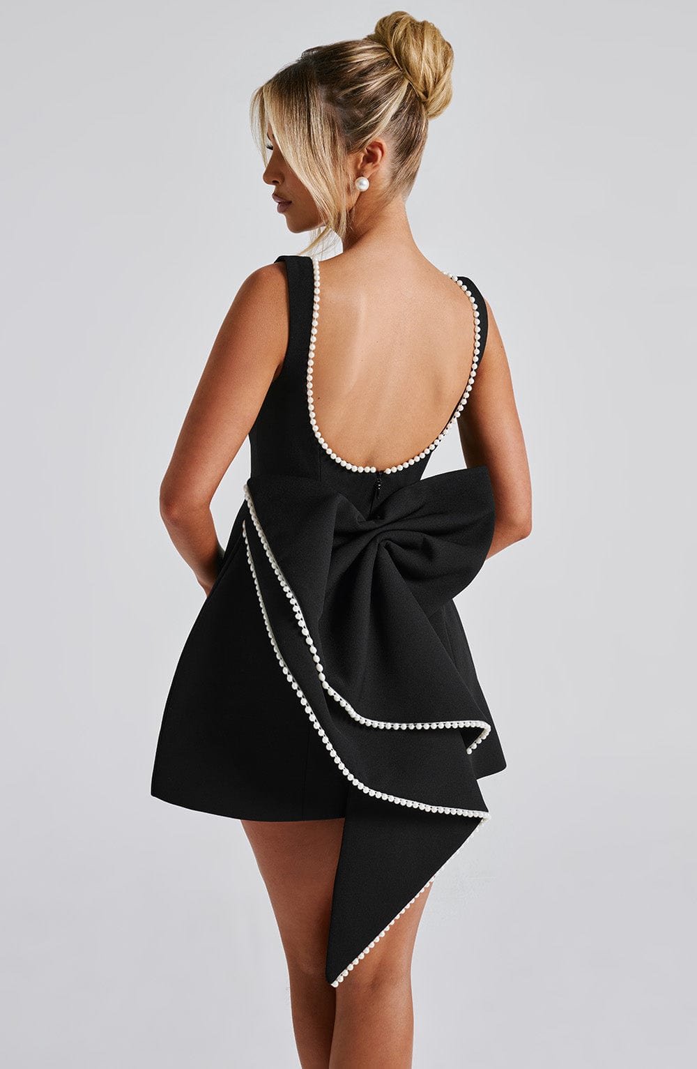 Kylie | Structured Wedding Guest Mini Dress